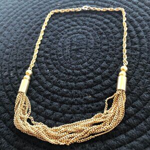 gold chain choker